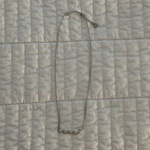 Silver “Delicate Wave” Pura Vida Necklace